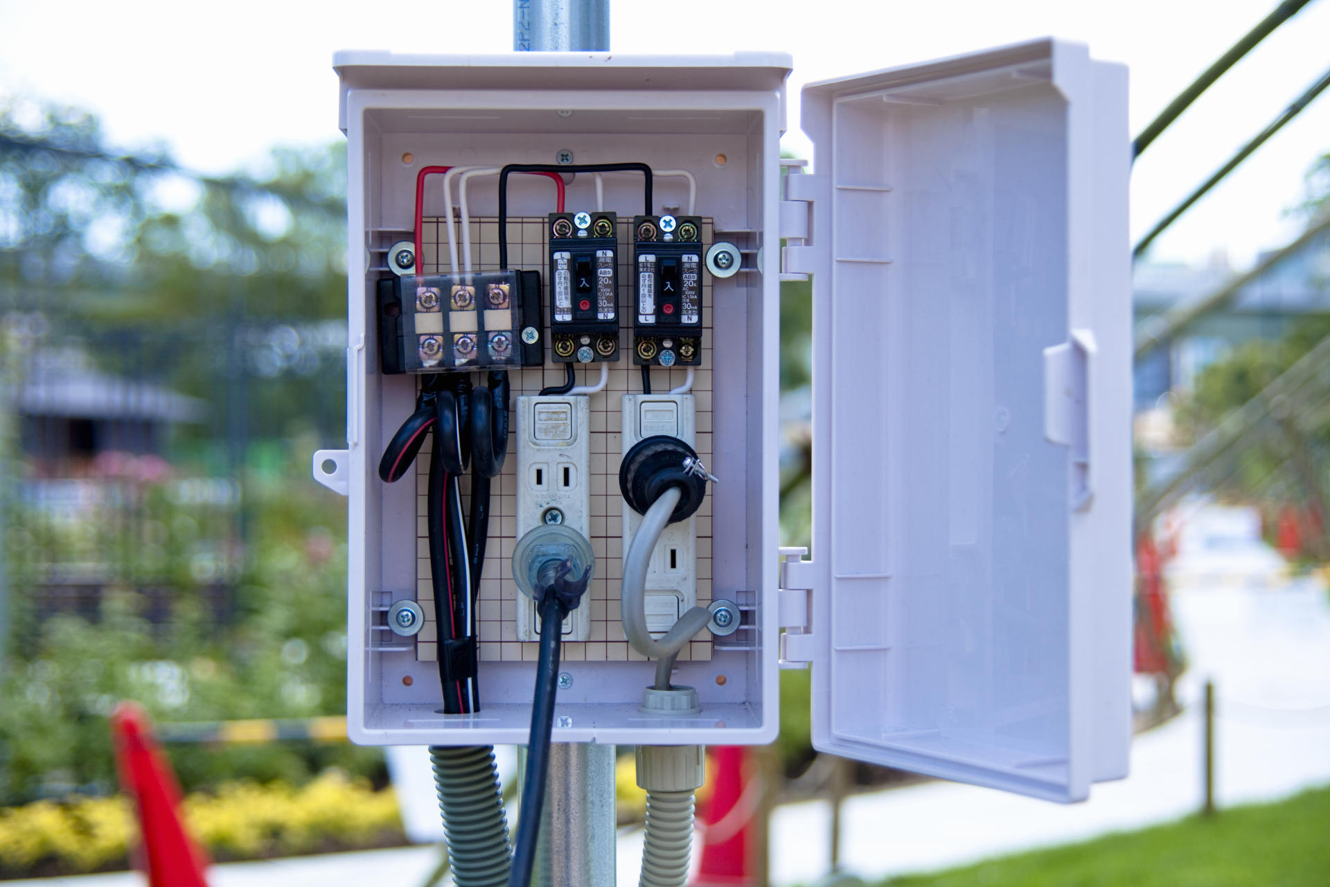 仮設電気工事